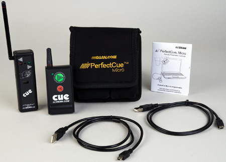 Ultra Compact Cue Light with 2-Button Wireless Actuator 2-Commands