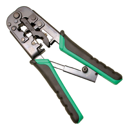 ECL300-004 Crimp Tool for Modular 8P RJ45 & 6P or 4P RJ11 Plugs