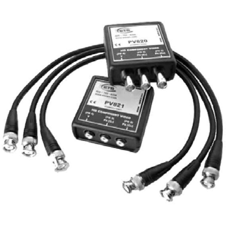 Picture of Energy Transformation Systems ETS-PV821 3 RCA to RJ45 High Def Component Video Balun