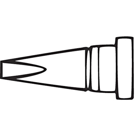WEL-LA-A 1.6 mm Soldering Tip Chisel for 1GLZ4 & WSP80 Pencil