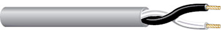 WP-226-1000-WE 1000 ft. 14 AWG Twisted Paircable with Overall Jacket - Unshielded, White