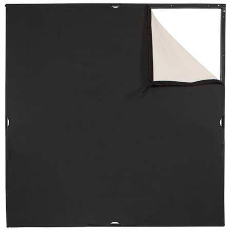 Picture of Westcott WES-1948 4 x 4 ft. Scrim Jim Cine Unbleached Muslin Fabric, Black