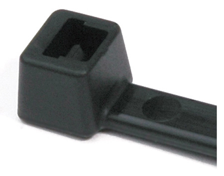 TYT-T50S0M4 6.3 in. Nylon Cable Ties 50 Pounds Tensile Strength, Black - Pack of 1000