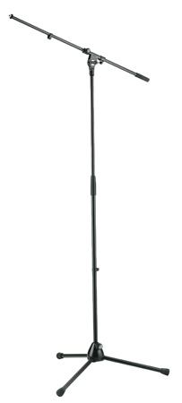 KM-21020B MicrophoneTripod Stand with Boom Arm - Black