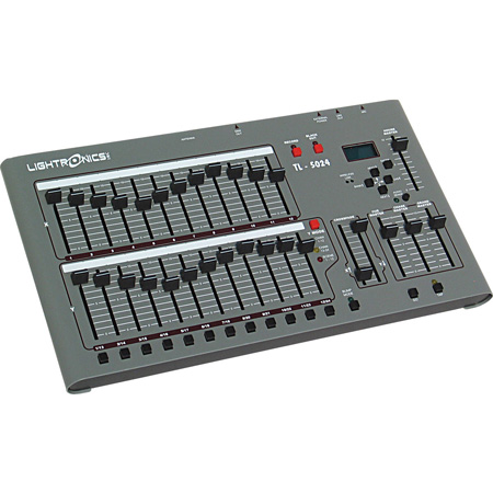 Picture of Lightronics LGT-TL5024-DMX01 24 Chennal Lighting Control Console with DMX-512 Option