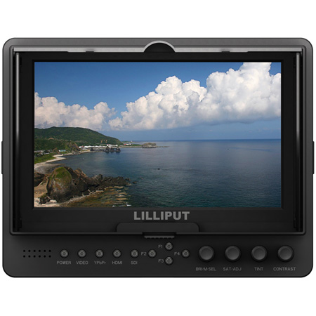Picture of Lilliput Electronics LIL-665SP 7 in. 16-9 LED Field Monitor with 3G-SDI HDMI YPbPr & Component Video