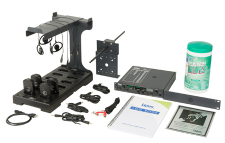 Picture of Listen Technologies LSTN-LS-71-072 Advanced iDSP Level IV Stationary RF Assistive Listening System with Li-ion Battery