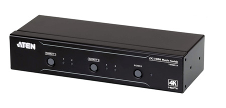 ATEN ATEN-VM0202H 2 x 2 10.2 Gbps 4K HDMI Matrix Switch with HDCP 1.4