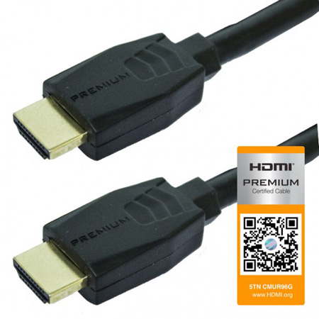 CLRD-55-668-PR-6 6 ft. Premium HDMI Cable 4K60Hz