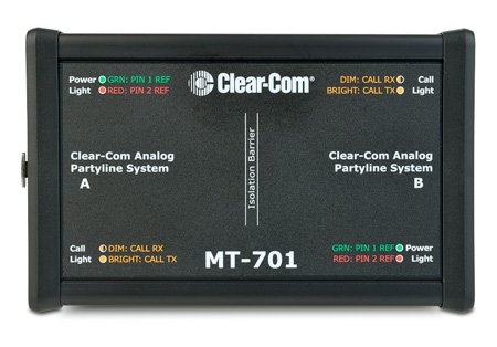 Picture of Clear-Com Communication System CLCM-MT-701 Isolator Circuit Box for Party-Line Intercom Systems