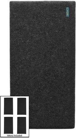 2 x 4 in. Cloud STC4 Ceiling Cloud - Dark Gray
