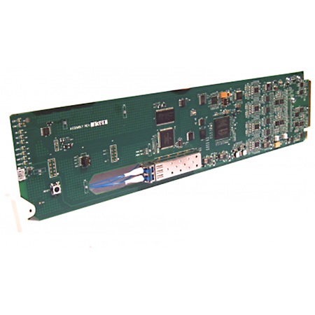 Picture of Cobalt Digital 9433-EMDE-ADDAEO 3G&#44; HD & SD-SDI Fiber-Optic EO Transmitter - 16-Channel AES & 8-Channel Analog Audio Embedded & De-Embedded