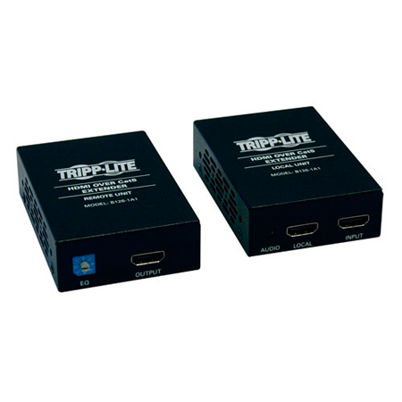 Tripp Lite TRL-B126-1A1 HDMI Over Single Cat5 Active Extender Kit - Black