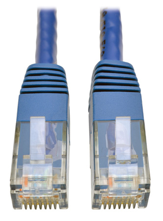 Tripp Lite TRL-N200-003-BE 3 ft. Cat6 Gigabit Molded Patch Cable - Blue