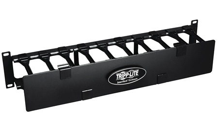Tripp Lite TRL-SRCBLDUCT2HD Rack Enclosure Horizontal Cable Manager Steel with Finger Duct 2URM
