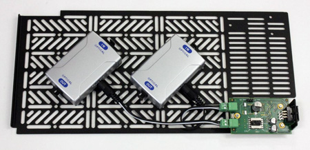 TV1-1RK-XTRA-PWR Rear Dock & Module PCB for Additional Voltage Selector