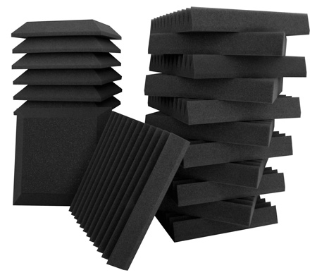 Picture of Ultimate Support Systems ULT-UA-KIT-SB2 Bevel & Wedge-style Studio Foam - 24 Piece
