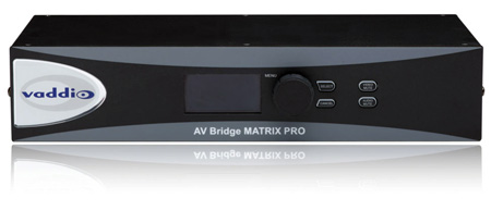 Picture of Vaddio VAD-999-8230-000 AV Bridge Matrix Pro Video Encoder with IP & USB 2.0 Streaming & 4 Input Presentation Switcher