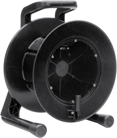 SCHILL-GT380-CH 19 x 11 in. Plastic Rubberized Cable Reel with 50 mm Core Hole