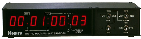 HOR-TRG-100 Time Code Reader & Generator