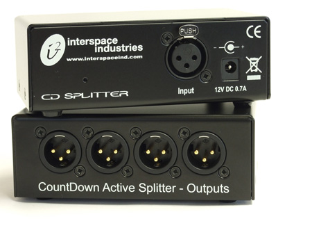 Interspace Industries INTI-CDSPLIT Active 1x4 Splitter CDU CDSOFT & CW