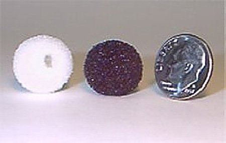 WT2300-12 0.18 in. 2300 Series Round Foam Ball Windscreen, Black