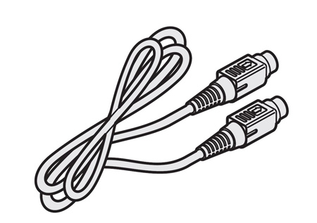 ADR-VSC48 2 m 3 Pin Lockable 12V Power Extension Cable for PSU-RED