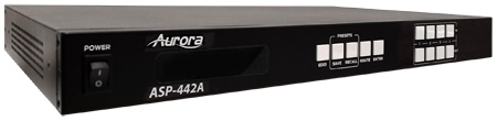 Picture of Aurora Multimedia AURA-ASP-442A 4 x 4 in. 2.0A 60Hz 4K HDMI Matrix Switchers
