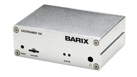 Barix Technology BARIX-EXST-105 IP Audio Stream Decoder