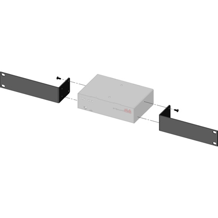 Stewart Audio STW-RMK-CMP-S Single Rack-Mount Kit for DSP4X4