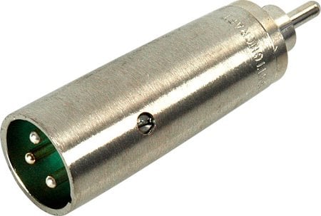 AA323 RCA Male to XLR Male Audio Adapter