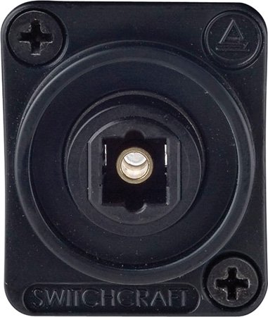 SW-EHTL2 Toslink Feed-Thru Connector for Panel Mounting