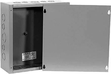 MLB-884-SC1 8 x 8 x 4 in. Surface Mount Indoor Type 1 Screw Cover Junction & Pull Box