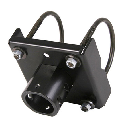 Pin Connection Pole & Truss Adapter - Black