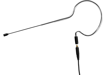 GXYESM8OBK4SEN Earset Microphone 4 Sennheiser Cables OmniDirectional  Black