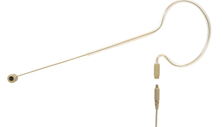 Picture of Galaxy Audio GXY-ESM8UBG-4SEN Earset Microphone 4 Sennheiser Cables Uni-Directional - Beige