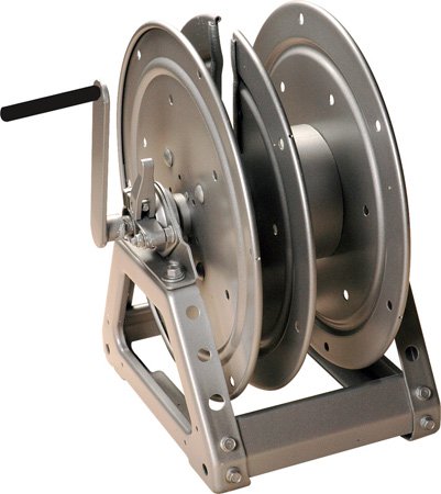 C1514-17-18 Cable Reel with Slotted Divider Silver Disc