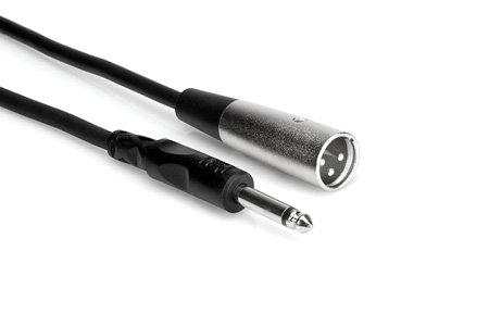 Hosa Technology HOS-PXM-105 5 ft. 0.25 in. TS to XLR3M Unbalanced Interconnect Cable
