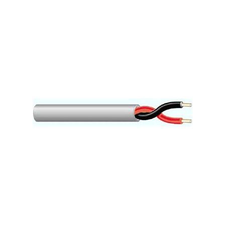 WP-224-500BK 500 ft. 2 Conductor 18GA Control Cable, Black