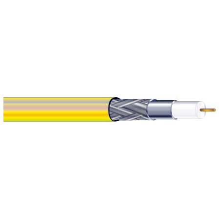 WP-256350-1000 1000 ft. 18 AWG RG6-U Type SDI Coax Cable Plenum, Ivory