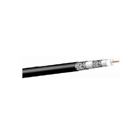 WP-25Q841-1000 1000 ft. RG6-U Type CATV Coaxial Cable Plenum, Black