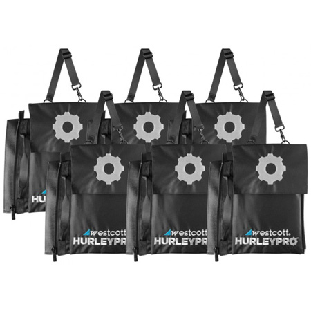 Picture of Westcott WES-HP-WB6 Hurley Pro H2PRO Weight Bags with Water Fillable, Pack of 6