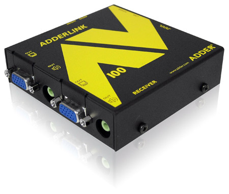 Picture of Adder ADR-ALAV101R-US Link AV101R VGA & Audio Extender - Receiver