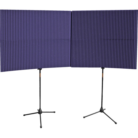 Picture of Auralex Acoustics AUR-MAX420-PUR MAX-Wall 420 Mobile Acoustical Enviroment, Purple