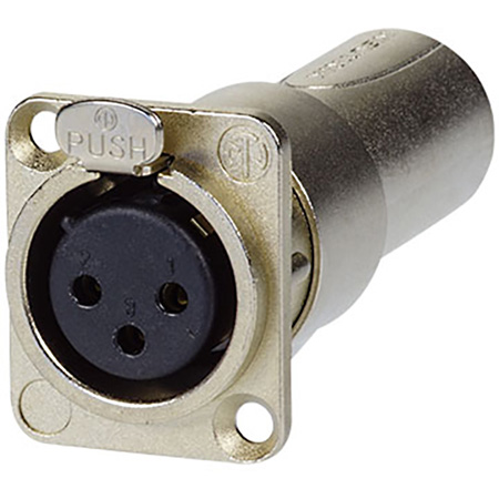 -UMNA3FDM Maxxum XLR Female-Male Feedthru Adapter for Panel Mount Adapter Plate & Hardware MIS Color-Code