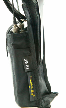 MTO-SBW1 Straddlebag Anton Bauer Brick Wireless Microphone Receiver Holder