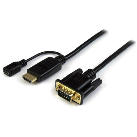 ST-HD2VGAMM3 3 ft. HDMI to VGA Active Converter Cable, 1920 x 1200