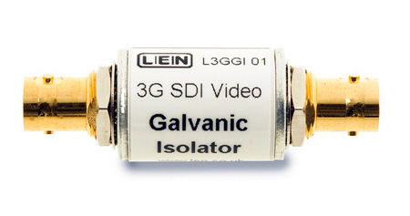 Picture of LEN LEN-L3GGI01 3G HD SDI Galvanic Video Ground Path Isolator - in Line & Tubular Model