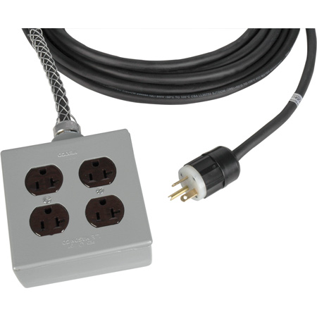 LEX-PE700025L520 25 ft. & 20A 125 VAC NEMA L5-20 Locking Extension Cable