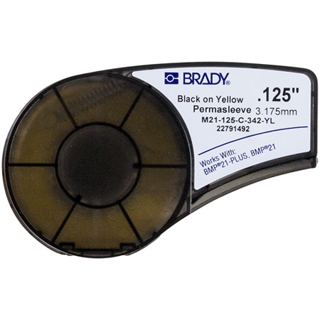 Picture of Brady ID BDY-M21125C342YL Label Cartridge for BMP21 Series Printers - Yellow